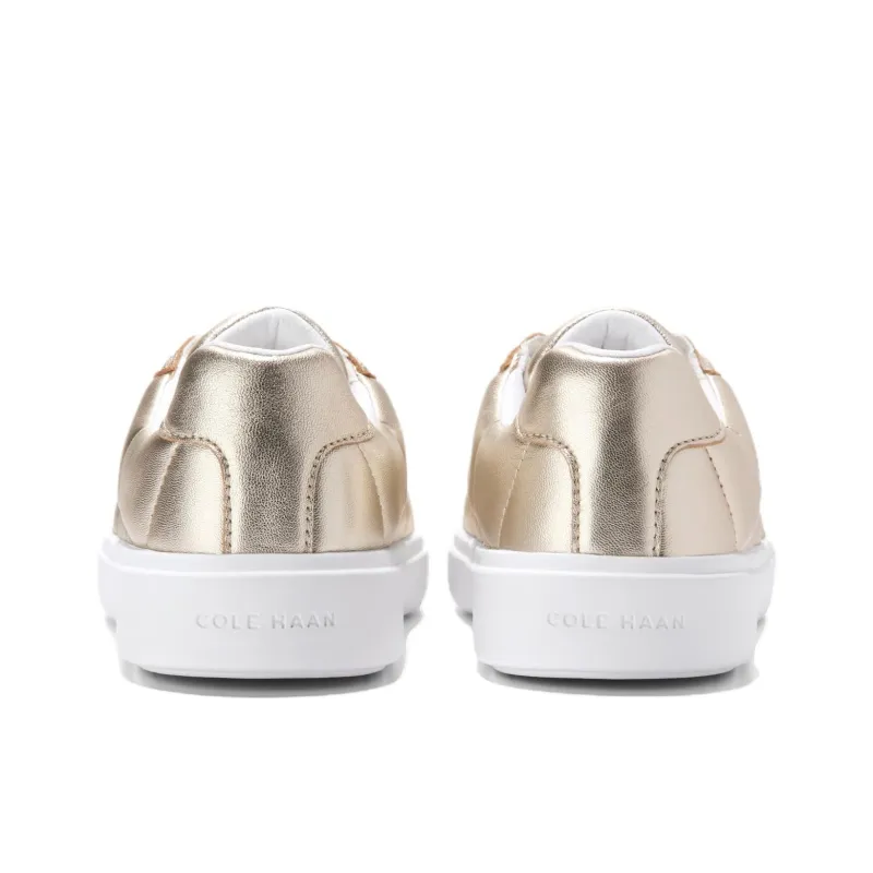 COLE HAAN GRAND CROSSCOURT Collection Low Top Skateboard Shoes Women's Gold-4