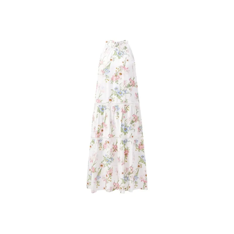 PEACEBIRD x Daria Song Sleeveless Dress Women's Multicolor Pattern-0