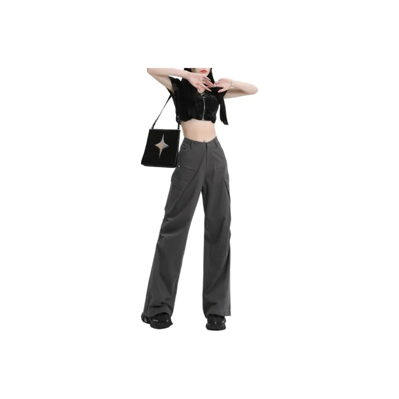 ZAVK Cargo Pants Women's Mud Card Gray-8