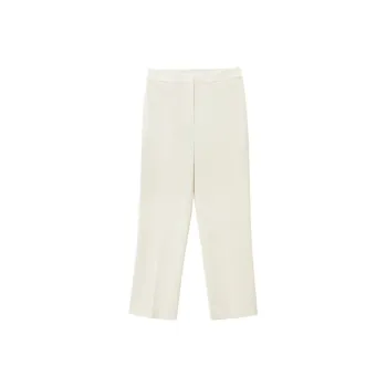 OVV Suit Trousers Women's Khaki Solid Color 15