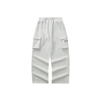 Skechers Knitted Sports Pants Women's Light Heather Gray