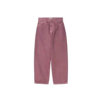 Carhartt WIP FW24 Jeans Women's Dark Purple Red