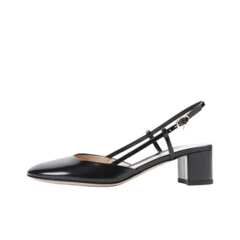 GIANVITO ROSSI Tokio Chunky Heel High Heels 5cm Women's Black