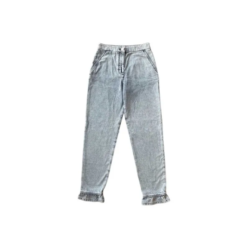 CHANEL Jeans Women's Light Blue-0