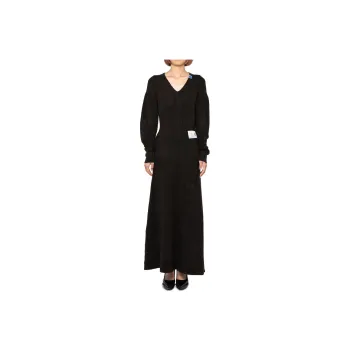 Maison Mihara Yasuhiro Long Sleeved Dresses Women's Black