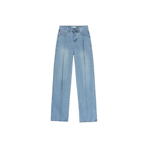 PLANE DRIFT Jeans Women's Light Blue