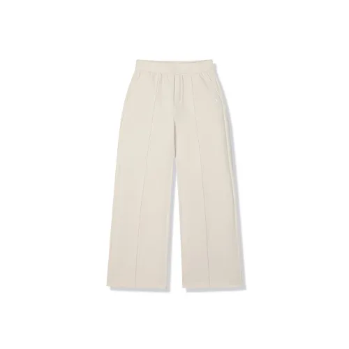 FILA Knitted Sports Pants Women's Steam White