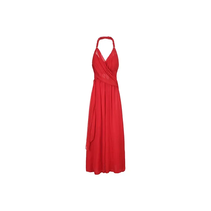NANA JACQUELINE Slip Dress Women's Red-0