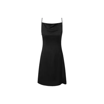 THE SEA LIFE Slip Dress Women's Black Mage