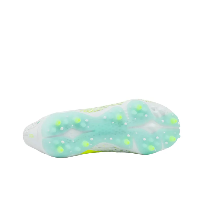 DECATHLON Viralto 3 AG Rubber Short Studs MG Rubber Short Studs Soccer Shoes Women's White Green-5