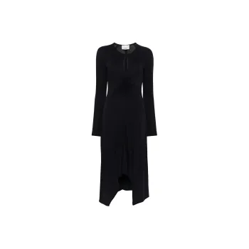 ISABEL MARANT Asymmetric Long Sleeve Dress