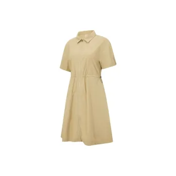 RAPIDO Short Sleeved Dresses Women's Dark Beige