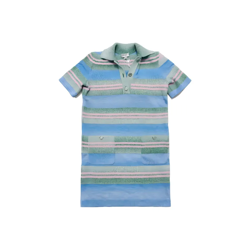 CHANEL SS23 Long Sleeved Dresses Women's Multicolor-0