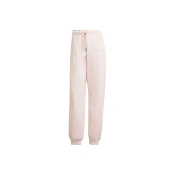 Adidas SIGNATURE PRINT FLEECE JOGGERS Knitted Sports Pants Women's Pink