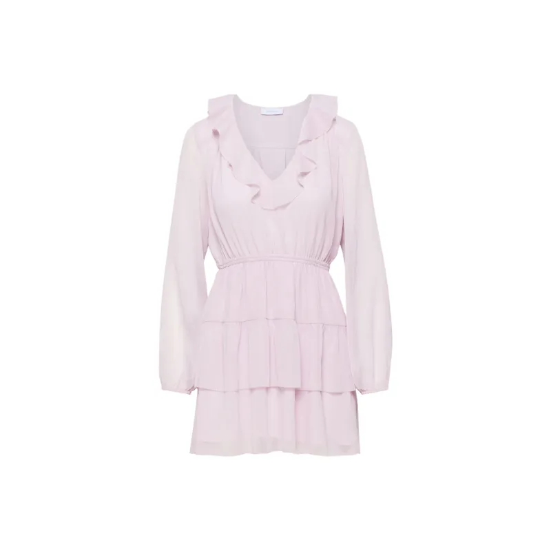 ARITZIA Little Moon Lido Dress Long-Sleeved Dresses Women's Sugarplum Lilac/Sugar Plum Purple Lilac-0
