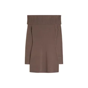 Hollister Long-Sleeved Dresses Women's Chocolate