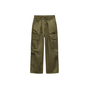 ZARA Cargo Pants Women's Green