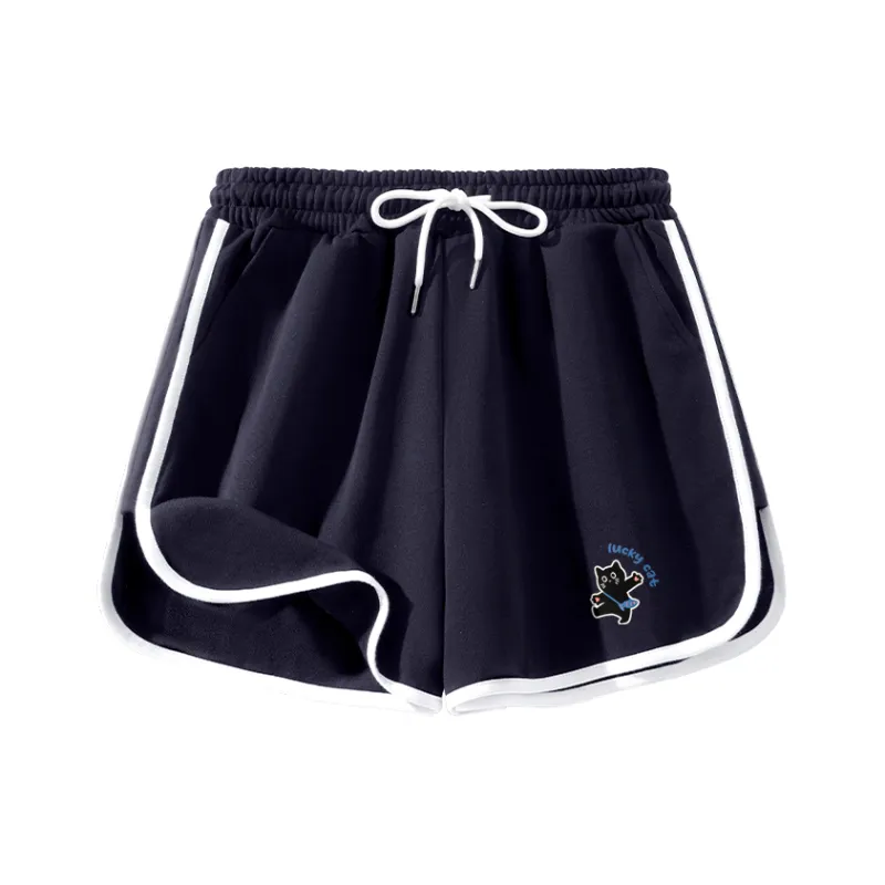 Cotton Casual Shorts Women's-0