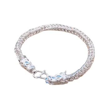 AITAO 990 Silver Pure Silver Bracelets Men's