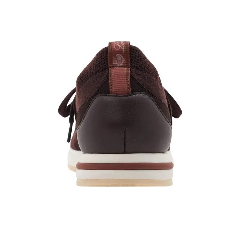 Loro Piana 360 LP Flexy Walk Low Top Casual Shoes Women's Burgundy-5