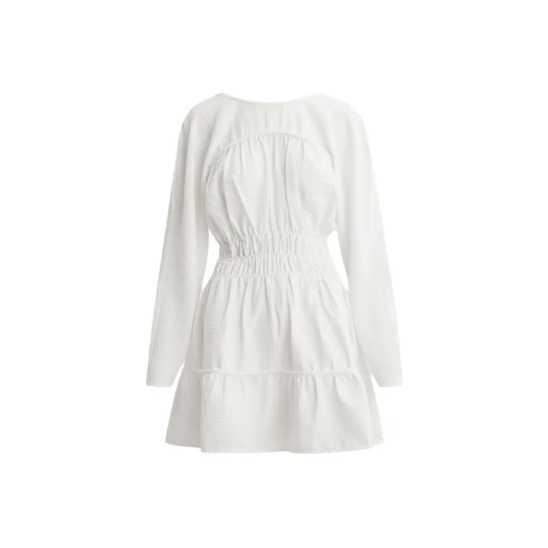 HOLZWEILER Long Sleeved Dress Women's White-0
