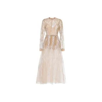 ELIE SAAB Arboreal Midi Gown