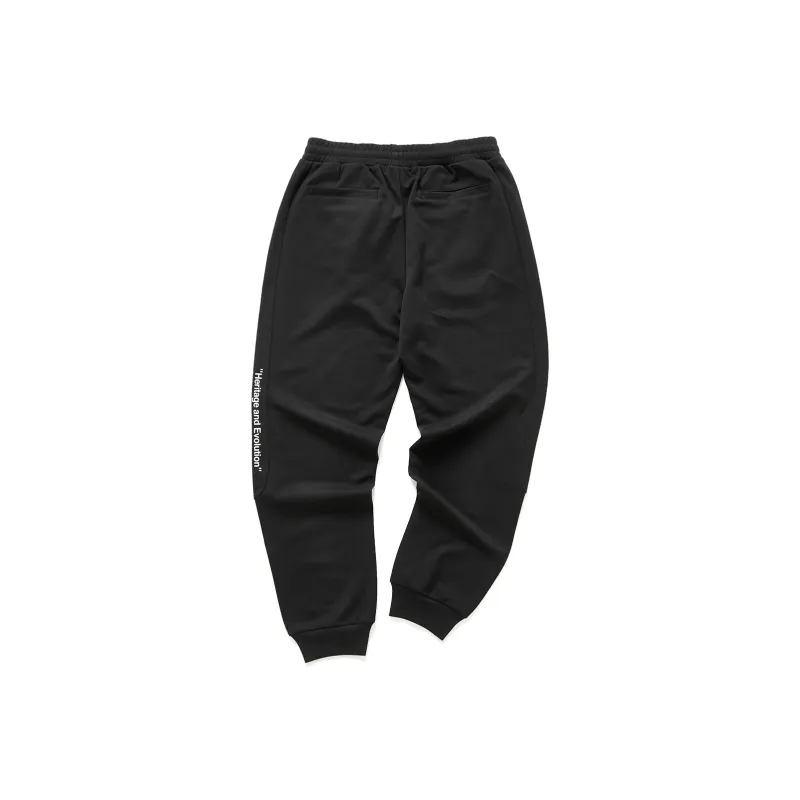 FILA NOISIAMO Knitted Sweatpants Men's Pitch Black-1