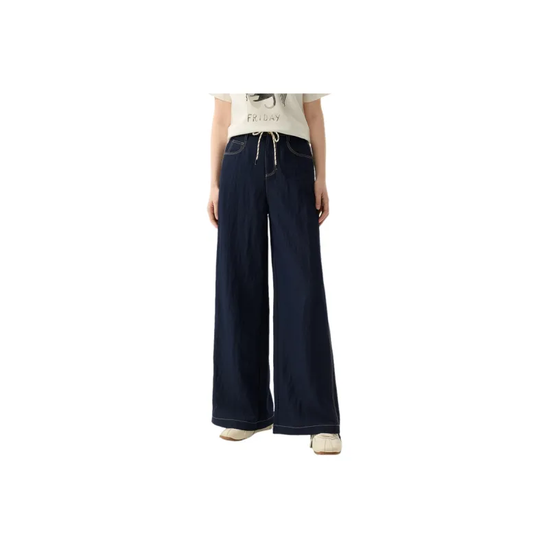 ZIHAN Jeans Women's Denim Blue-0