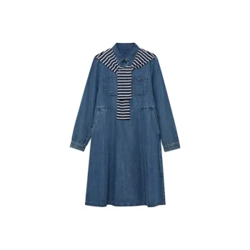 NAUTICA Long Sleeved Dresses Women's Indigo