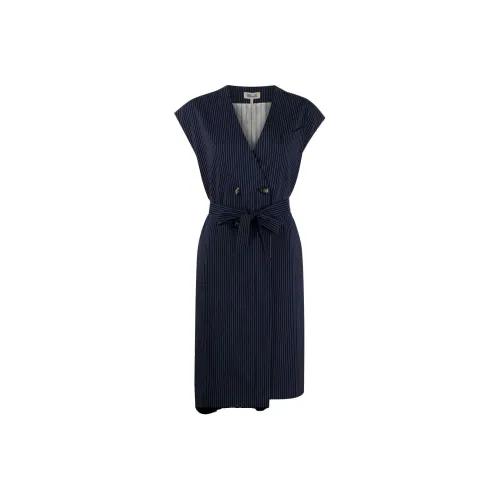 BAUM UND PFERDGARTEN Short Sleeved Dresses Women's Blue