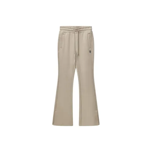 KSWISS Knitted Sports Pants Women's Milk Tea Brown
