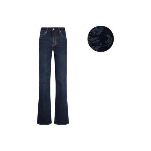 CALVIN KLEIN Year Of The Dragon Limited Series Jeans Women's Denim Dark Blue