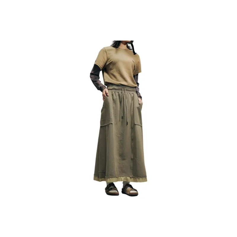 DAIKON Lab Knit Long Skirt Unisex-1