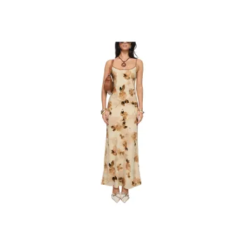 PRINCESS POLLY DUNNE MAXI DRESS Slip Dresses Women's MULTI/Multicolor