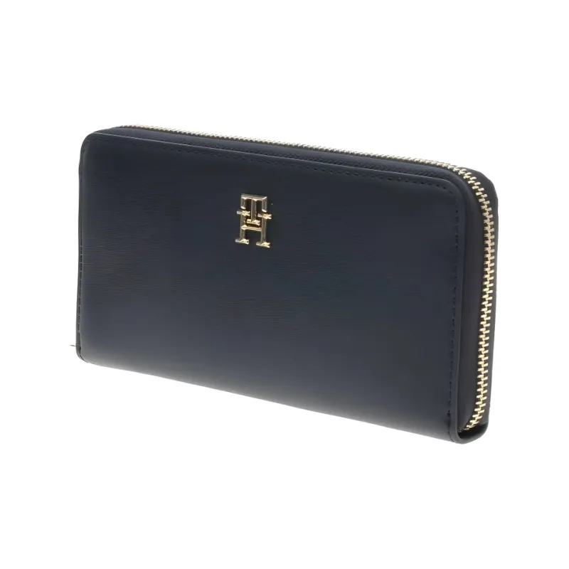 Tommy Hilfiger PU Polyurethane Keychain Clutch Wallet Women's Blue-2