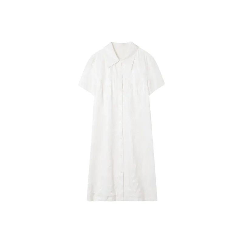 Painting system Short-Sleeved Dresses Women's-0