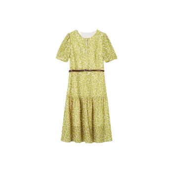 Dme Short Sleeved Dresses Women's Ginger Yellow