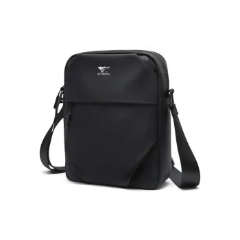 SEPTWOLVES Oxford Crossbody Bag, QPL, Day Bag Regular Men's Black