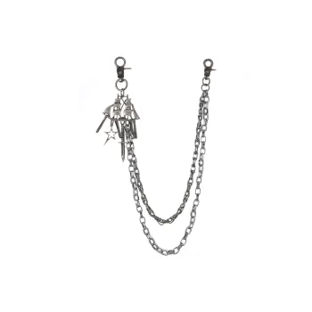 CENTURY&KINDLE Metal Pants Chains Unisex
