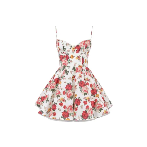 HOUSE OF CB MINIMOISELLE Slip Dress Women's Rose Print