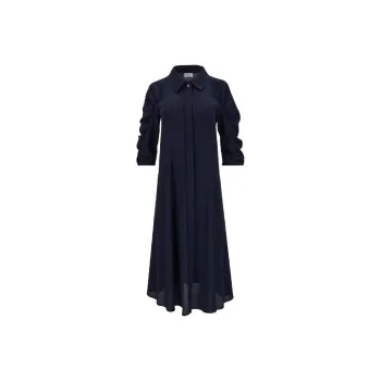 Ferragamo Long-Sleeved Dresses Women's Blue