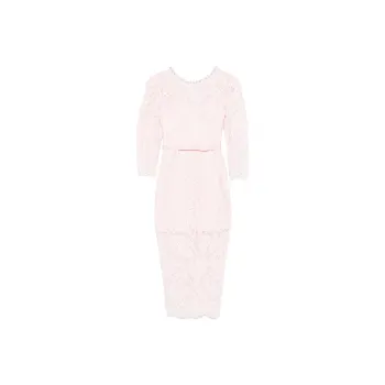 Self-portrait Lace Embellished Midi Dress