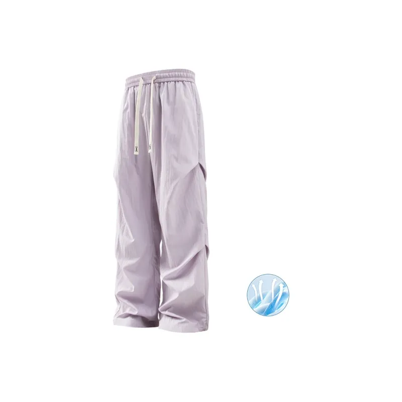 MIIOW Trend Party Series Summer Cooling Cargo Pants Unisex-21