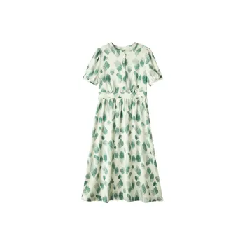 Dme Short Sleeved Dresses Women's Seaweed Green