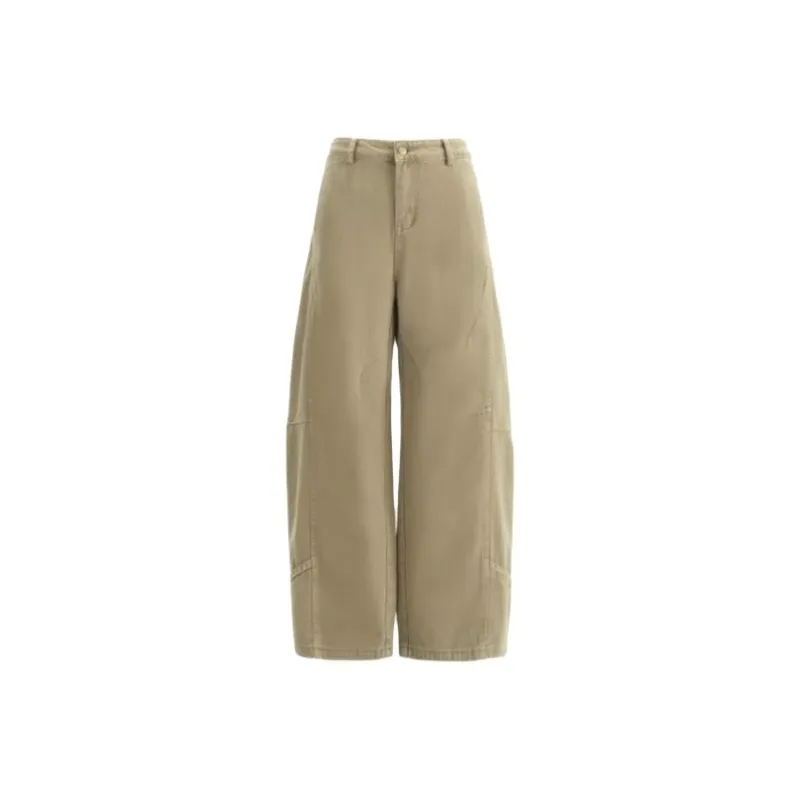 TIBINB Jeans Women's Khaki-0