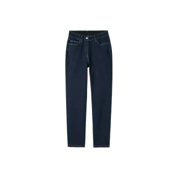 Skechers x YAZUANXILIE SS24 Jeans Women's Denim Dark Blue