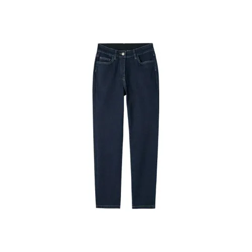 Skechers x YAZUANXILIE SS24 Jeans Women's Denim Dark Blue