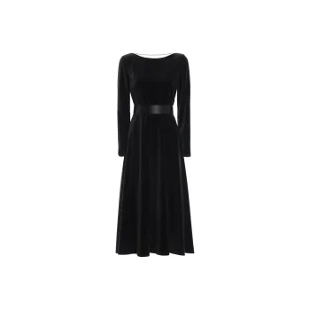 MaxMara Long Sleeved Dresses Women's Black
