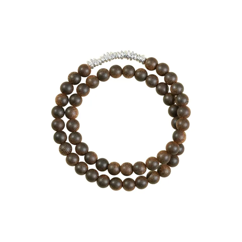 FANGYUANXIAOFU Agarwood Precious Wood Bracelets Unisex-0