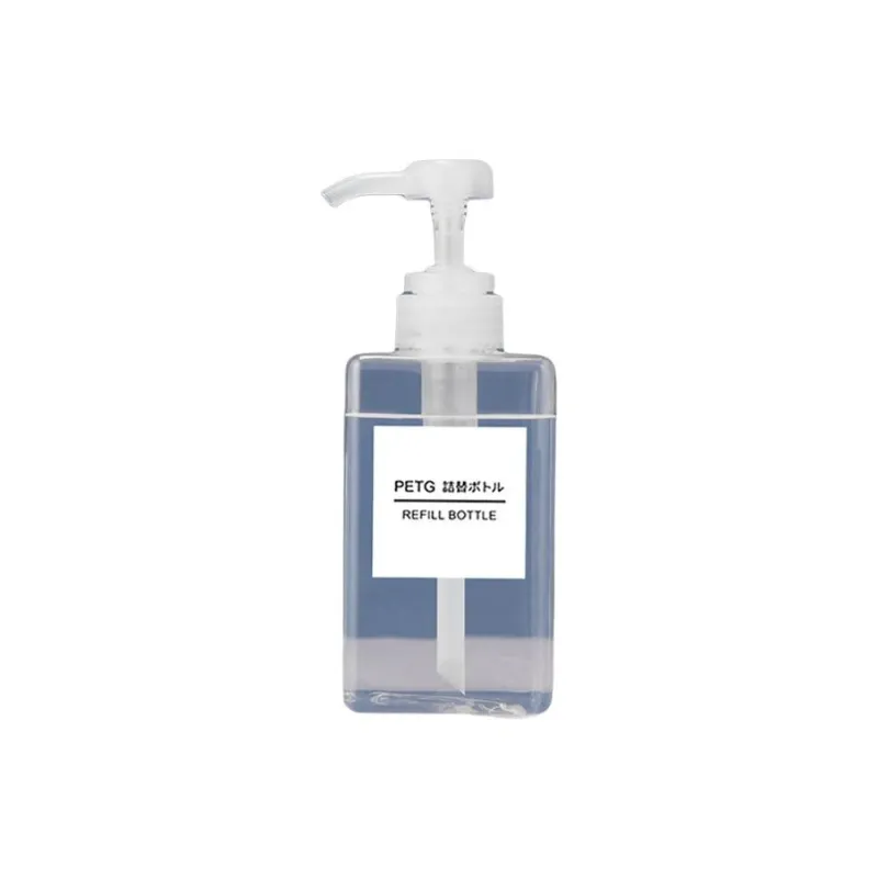 ZHENZI Travel Bottle Set Push Button Shower Gel, Shampoo, Hand Sanitizer Small Empty Bottle Portable Lotion Bottle-4